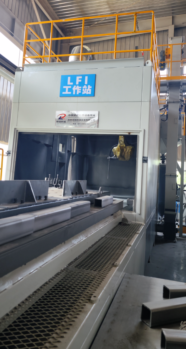 固原喷砂机在航空航天部件的精密处理